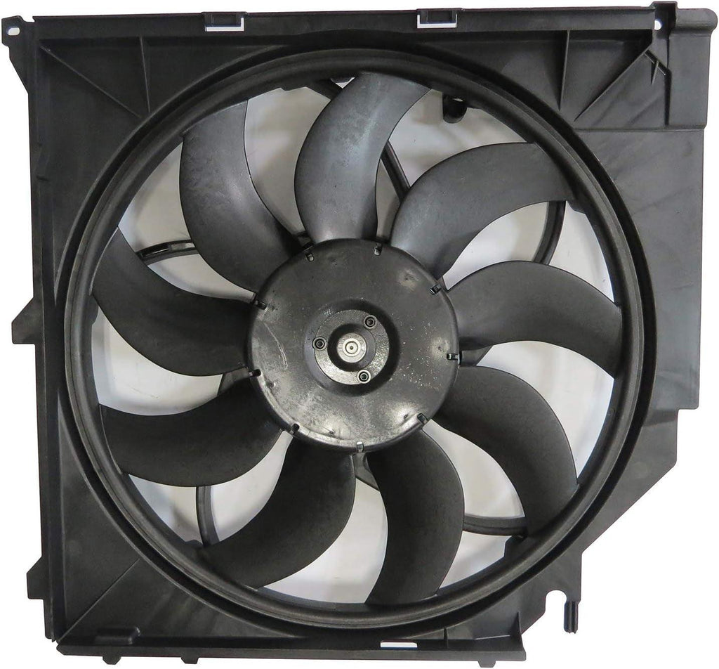 624230 Cooling Fan Assembly Compatible with 2004-2010 BMW X3