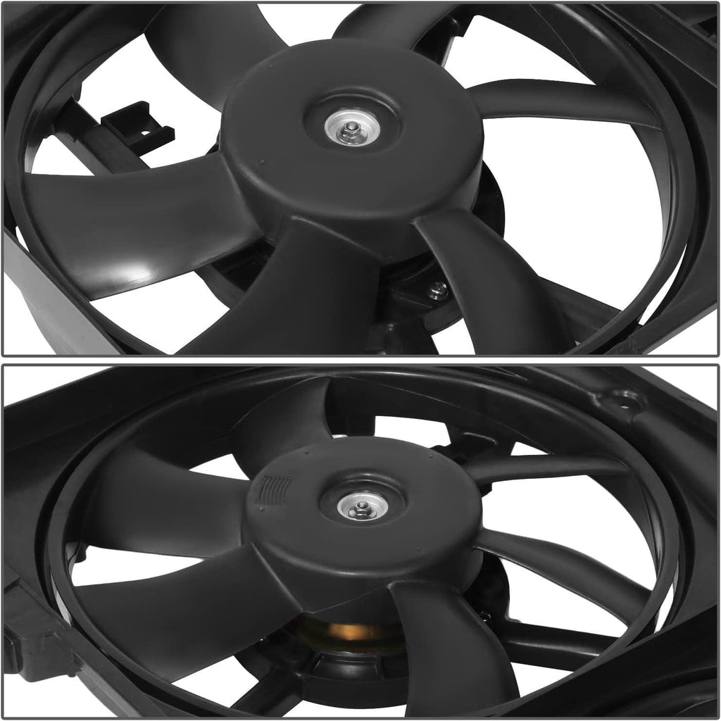 Factory Style Radiator Cooling Fan Assembly Compatible with 07-12 Nissan Sentra 2.0L,OEM-RF-0878