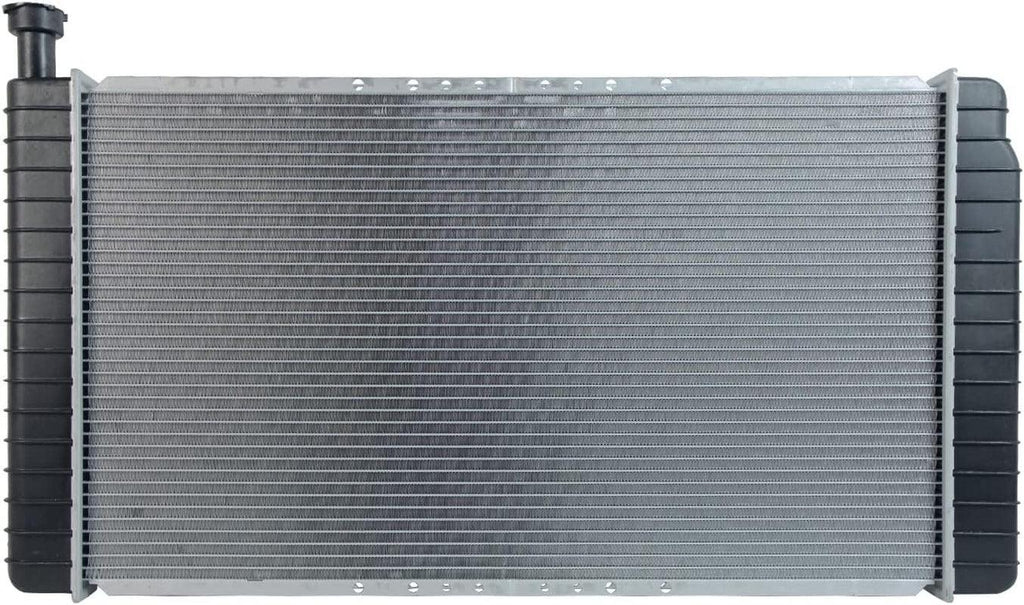 2044 Compatible with CHEVROLET Express 1-Row Plastic Aluminum Replacement Radiator