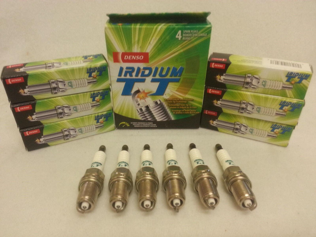 Denso Iridium TT Spark Plugs IK20TT / 4702 Set of 6