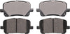 ADVICS AD0923 Ultra-Premium Front Disc Brake Pad Set