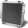 RA-JEEP87-3 Aluminum Racing Radiator,Metallic