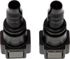 Dorman 800-185 Quick Connector 5/16 In. Steel to 8Mm Nylon 180, 2 Pack