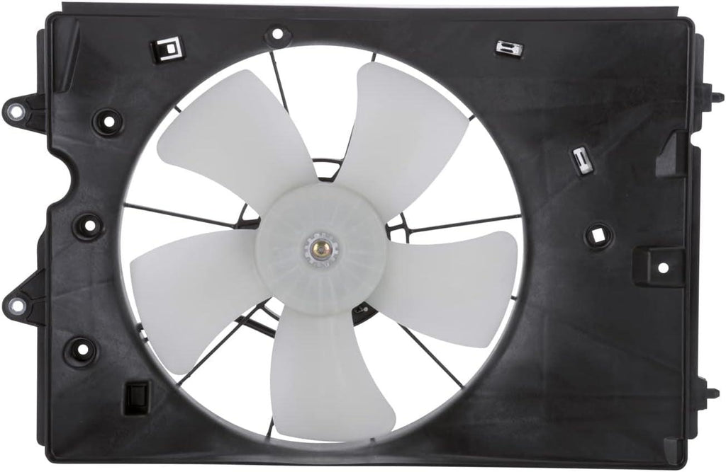 601230 Cooling Fan Assembly Compatible with 2009-2015 Honda Pilot , Black