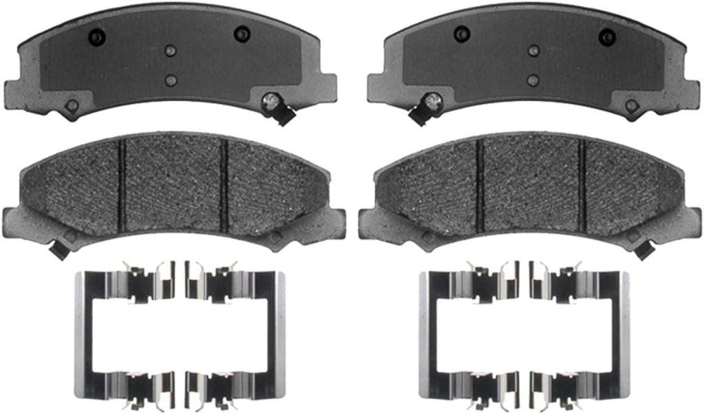 17D1159MHPV Specialty Semi-Metallic Performance Front Disc Brake Pad Set for Fleet/Police