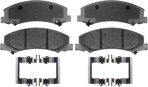 17D1159MHPV Specialty Semi-Metallic Performance Front Disc Brake Pad Set for Fleet/Police