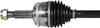 NCV75538 CV Axle Shaft Assembly - Right Front (Passenger Side)