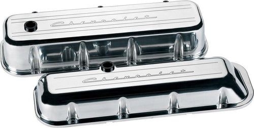 96023 Chevy Logo Short Valve Cover for Big Block Chevy