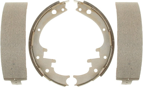 Silver 14581B Bonded Rear Drum Brake Shoe Set