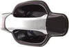 For Chevy Colorado Exterior Door Handle Rear Passenger Side Smooth Black Bezel with Chrome Lever 2004-2012| Trim: LS/LT/WT