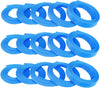 Keep It Clean KICWFANB0625L150 Wire Loom, 5/8" Tube, 150' Length, Neon Blue
