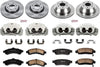 KCOE2062 Autospecialty 1-Click OE Replacement Brake Kit with Calipers