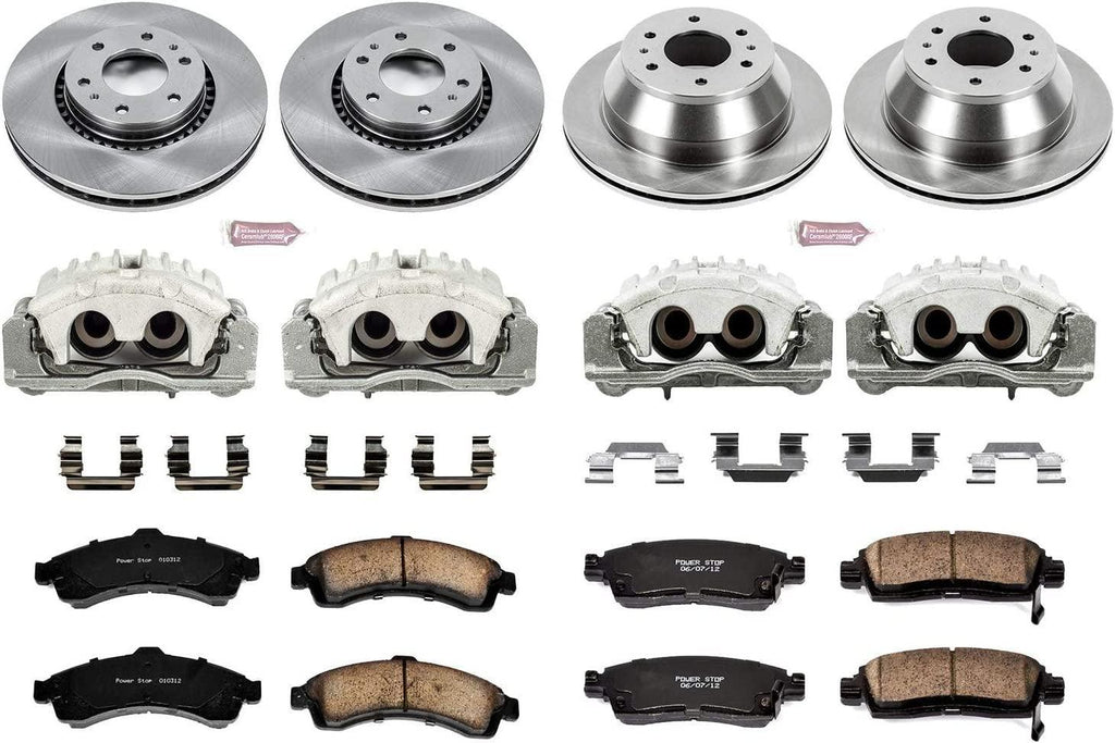 KCOE2062 Autospecialty 1-Click OE Replacement Brake Kit with Calipers