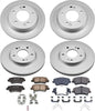 CRK7385 Front and Rear Z17 Evolution Geomet® Coated Brake Kit