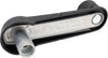 Front Rear Window Crank Handle Black Metal Upgrade LH RH for Ford Truck SUV