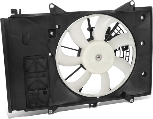 Factory Style Radiator Fan Assembly Compatible with 16-22 Mazda CX-3,OEM-RF-0771