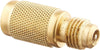1/4Mfx3/16Ff W/O Swivel Straight R12 Service Adapter - 59606