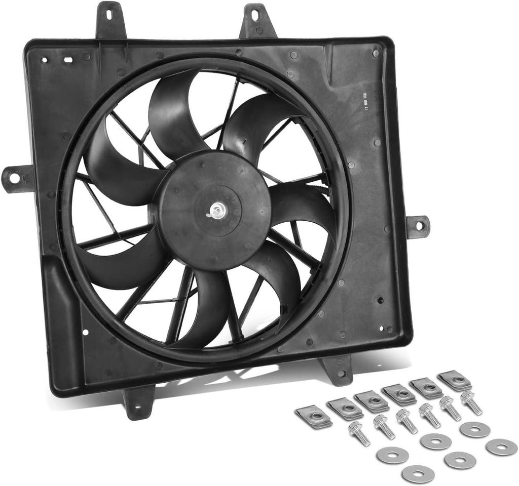 OEM-RF-0415 Factory Style Radiator Cooling Fan Assembly Compatible with 2001-2008 PT Cruiser