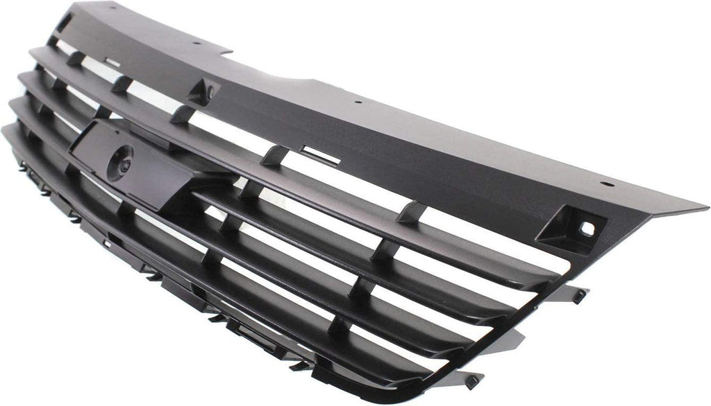 Bumper Grille Compatible with 2006-2008 Chevrolet Malibu Black Shell and Insert