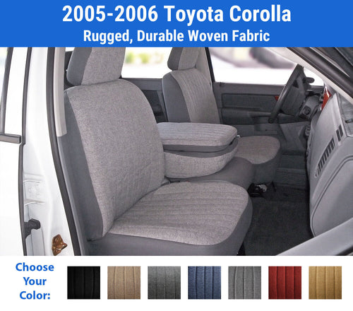 Duramax Tweed Seat Covers for 2005-2006 Toyota Corolla