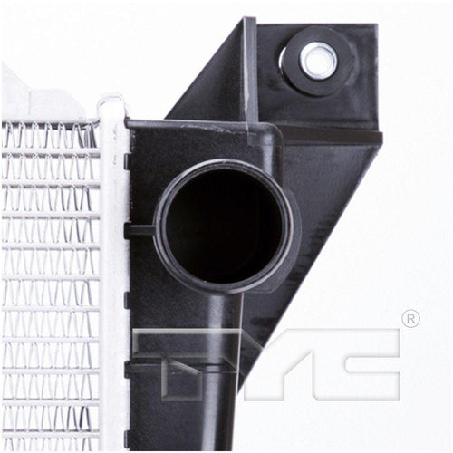 TYC 1451 Compatible with Ford F-Series 2-Row Plastic Aluminum Replacement Radiator