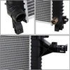 OEM-RA-2805 Aluminum Radiator Compatible with 01-09 Volvo S60 / 99-06 S80 AT,24-7/16" W X 16-7/16" H X 1" D,1-7/16" Inlet / 1-7/16" Outlet