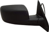Garage-Pro Mirror Compatible with 2009-2010 Dodge Ram 1500, Fits 2011-2013 Ram 1500, 2011-2012 2500, Passenger Side Manual Folding Textured Black Heated