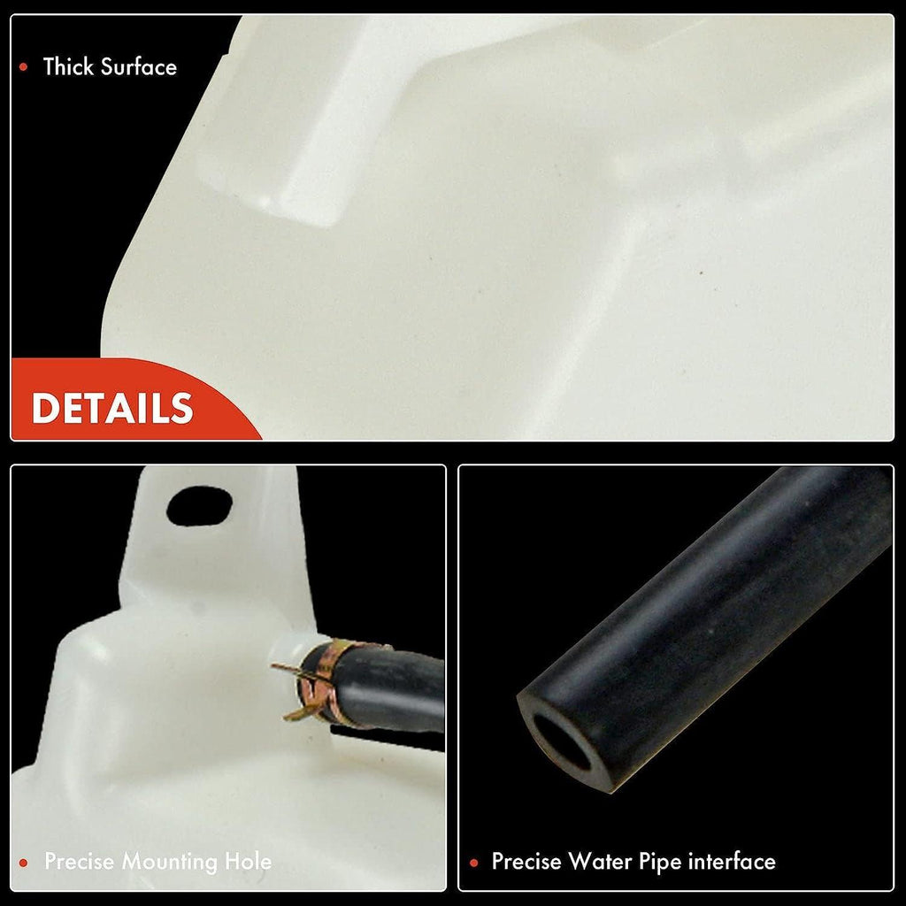 A-Premium Engine Coolant Overflow Recovery Reservoir Tank [W/Cap & Tubing] Compatible with Nissan Sentra 1999-2003 1.6L 1.8L 2.0L 2.5L, Replace # 217106M100