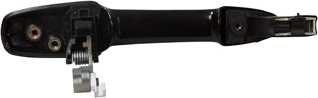 Rear Exterior outside Sliding Door Handle Black PTM Pair for Mazda 5
