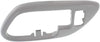 for Chevy Tahoe Door Handle Trim 1995 96 97 98 99 2000 Passenger Side | Front/Rear | inside | Gray | W/Lock Hole