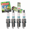 4 Pc DENSO Iridium TT Spark Plugs Compatible with Volkswagen Tiguan 2.0L L4 2009-2014