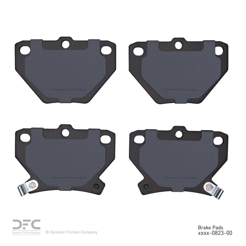 Dynamite Friction Rear Disc Brake Pad Set for Toyota (1310-0823-00)