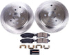 KOE5262 Autospecialty Rear Replacement Brake Kit-Oe Brake Rotors & Ceramic Brake Pads