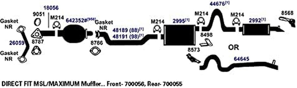 64645 Exhaust Tail Pipe