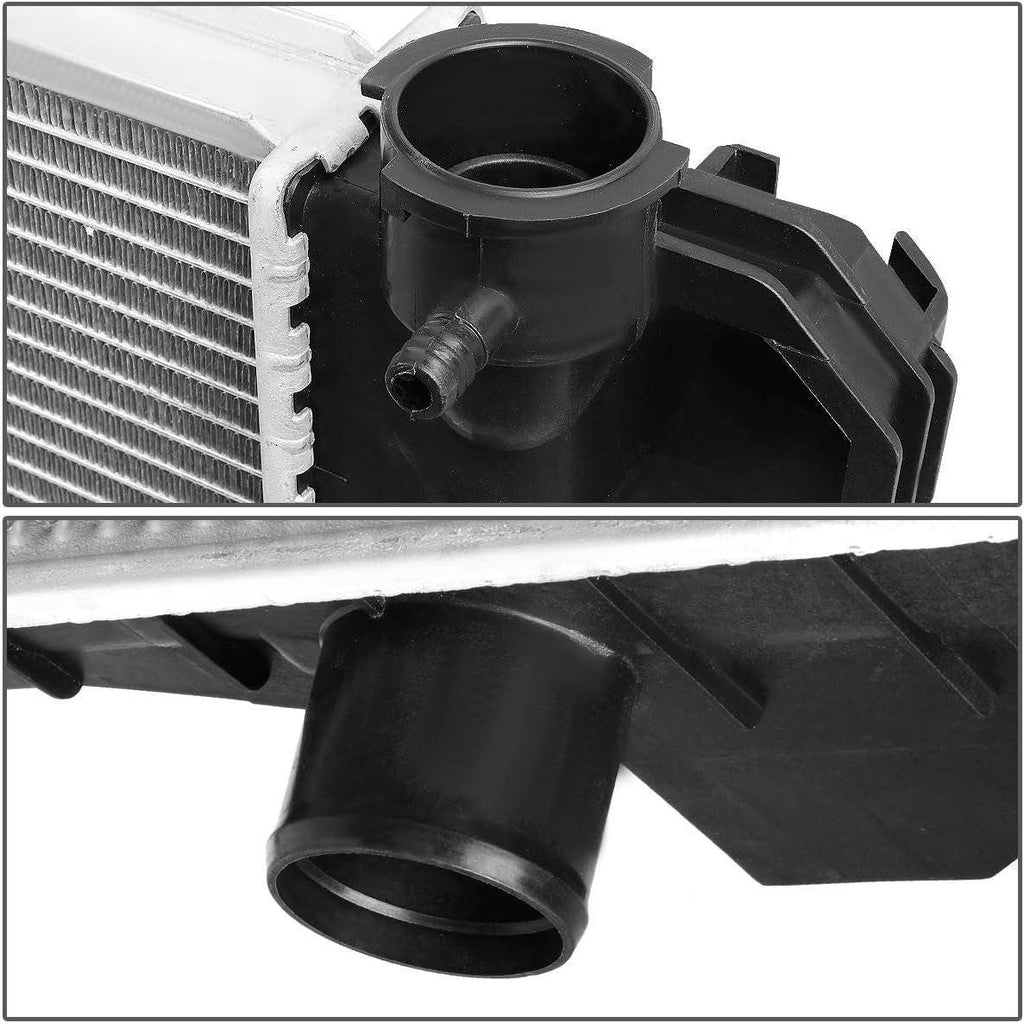 OEM-RA-2711 OE Style Aluminum Cooling Radiator Compatible with 03-09 Dodge Ram 2500 3500 5.9 6.7, 27" W X 29-7/16" H X 1-9/16" D, 2" Inlet / 2"Outlet
