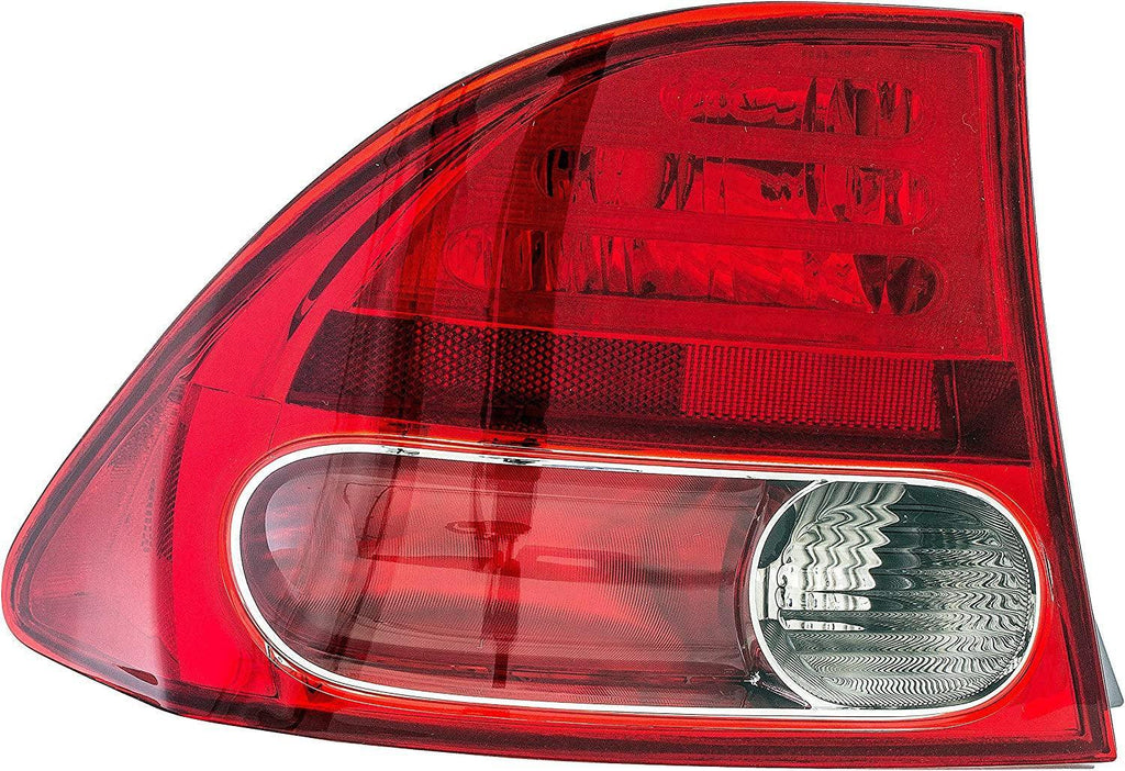 Dorman 1611302 Driver Side Tail Light Assembly Compatible with Select Honda Models