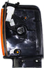 Compatible with Toyota 4Runner / Pickup Corner Light 1984 1985 1986 Passenger Side | W/Black Trim | Amber Lens | TO2521158 | 8161089143