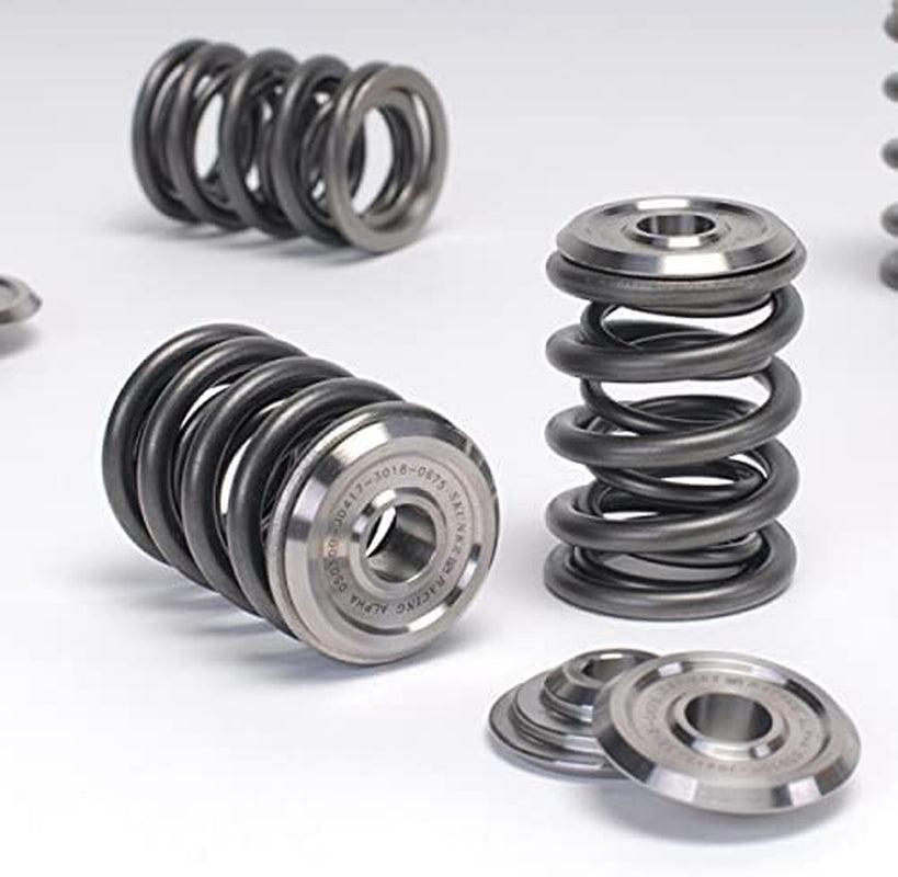 Racing 344-05-1300 Alpha Valve Spring and Titanium Retainer Kit for Honda B-Series Engines