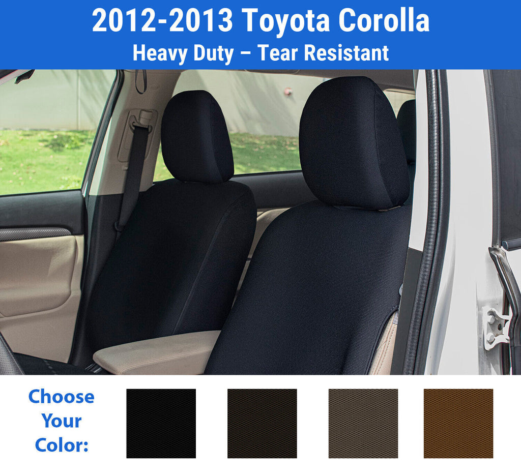 Kingston Seat Covers for 2012-2013 Toyota Corolla