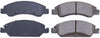 16-1363 Z16 Evolution Front Ceramic Brake Pads, Black