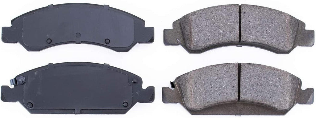 16-1363 Z16 Evolution Front Ceramic Brake Pads, Black