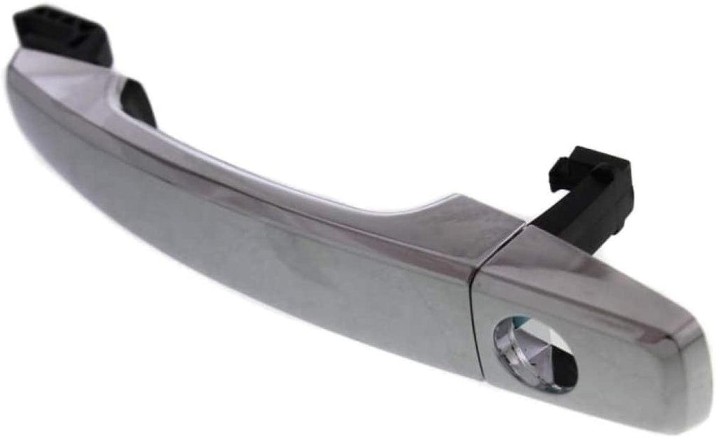 for Cadillac SRX Exterior Door Handle Front, Driver Side Chrome (2010-2016) | with Key Hole| Trim:All Submodels