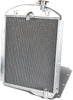 RA-CHEVYT41-3 3-Row Full Aluminum Radiator 30.50 X 20.75 X 2.75 [Compatible with 1941-46 Chevrolet Truck 3.8L/ 3.5L L6 Manual Transmission Only]