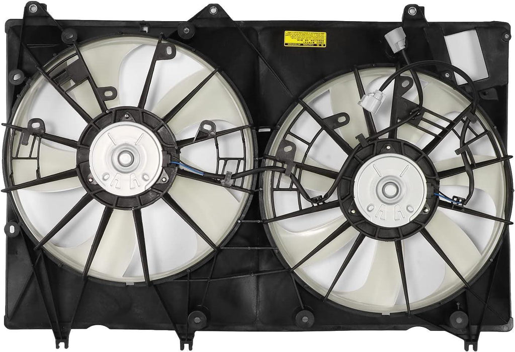 OEM-RF-1011 Factory Style Radiator Cooling Fan Assembly Compatible with 2008-2010 Highlander 3.3L Hybrid