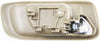 for Honda Accord Interior Door Handle Rear, Driver Side Beige Bezel with Chrome Lever (1998-2002) | Trim:All Submodels | HO1352103 | 72660S84A01ZC