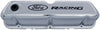 Compatible With/Replacement for  - 302-071 - Chrome Steel Valve Cover Set W/Compatible With/Replacement for Ford Racing Logo