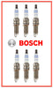 6 Spark Plugs OEM Fine Wire Double Iridium Bosch ZR6SII3320 for Benz 0041598103