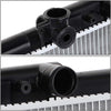 OEM-RA-2464 OE Style Bolt-On Aluminum Core Radiator Compatible with 02-07 Impreza 2.5 AT/MT,26-7/8" W X 13-7/16" H X 15/16" D,1-9/16" Inlet / 1-9/16" Outlet