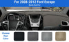Dashboard Dash Mat Cover for 2008-2012 Ford Escape (Dashtex)