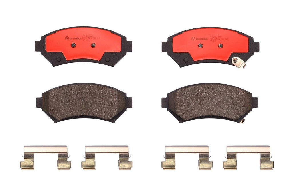 Front Disc Brake Pad Set for Century, Lesabre, Deville, Impala+More (P59028N)